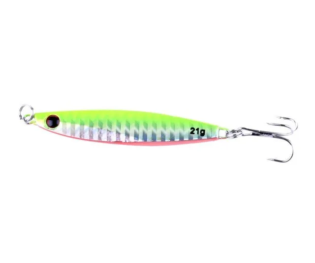 Fishing Lure Colorful Metal Wobbler's - 14g 21g 30g Iron Plate lures'