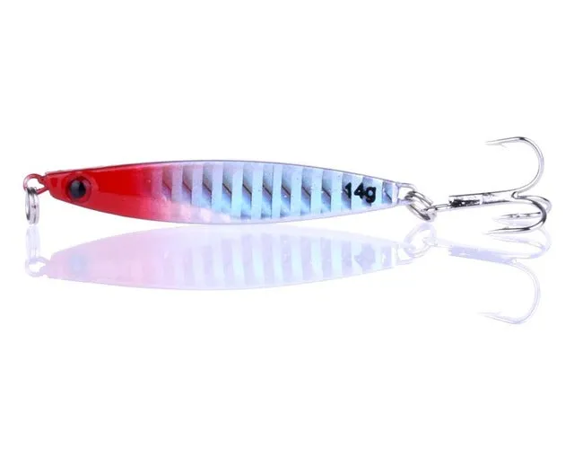 Fishing Lure Colorful Metal Wobbler's - 14g 21g 30g Iron Plate lures'