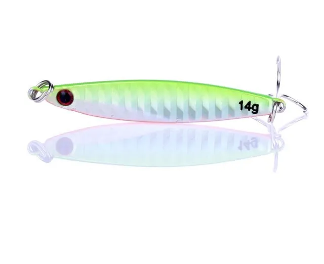Fishing Lure Colorful Metal Wobbler's - 14g 21g 30g Iron Plate lures'