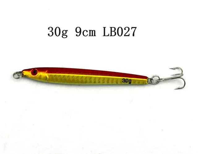 Fishing Lure Colorful Metal Wobbler's - 14g 21g 30g Iron Plate lures'