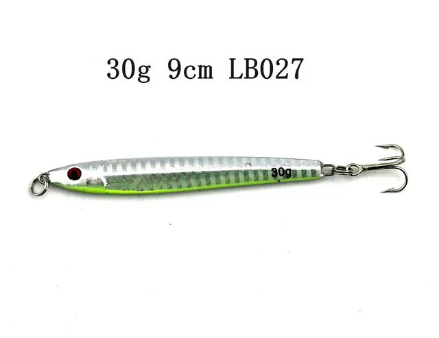 Fishing Lure Colorful Metal Wobbler's - 14g 21g 30g Iron Plate lures'
