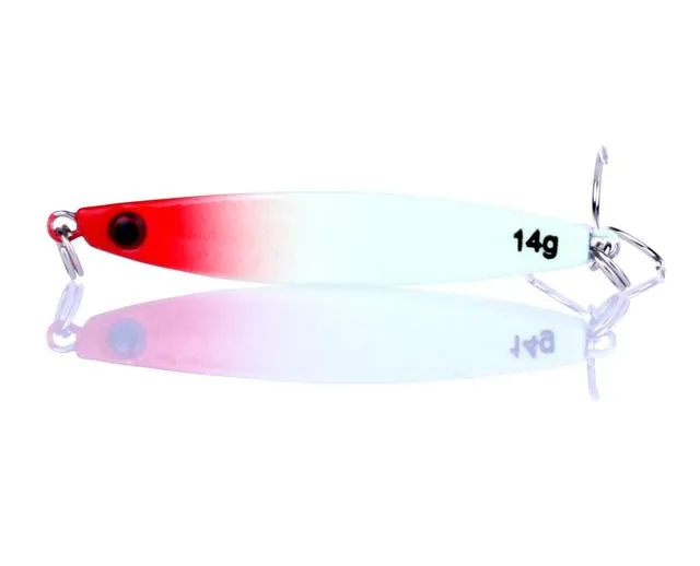 Fishing Lure Colorful Metal Wobbler's - 14g 21g 30g Iron Plate lures'