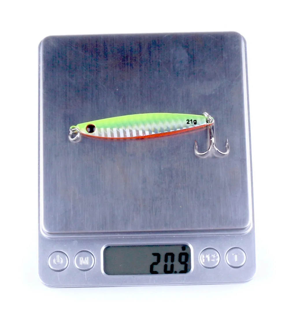 Fishing Lure Colorful Metal Wobbler's - 14g 21g 30g Iron Plate lures'