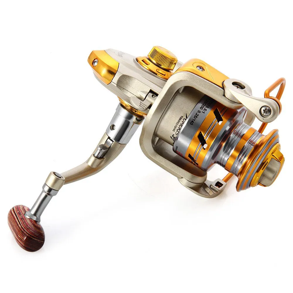 Fishing Reel, EF1000 - 7000 Series of Aluminum Spool Superior Ratio 5.5:1