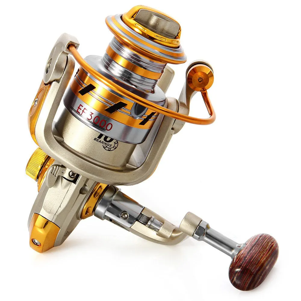 Fishing Reel, EF1000 - 7000 Series of Aluminum Spool Superior Ratio 5.5:1