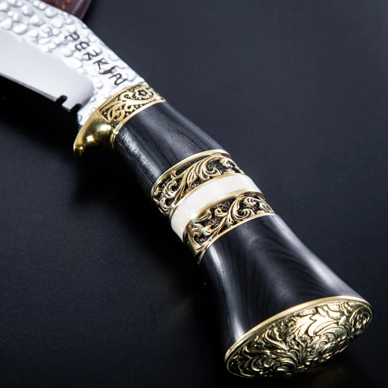 Fixed Blade Hunting Knife with Sheath Kukri Knife PSL2026
