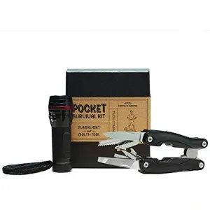 Flashlight and Multi-tool Survival Set