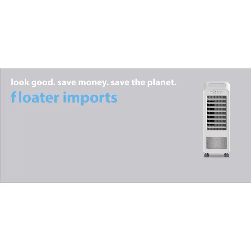 Floater Imports 150 sq ft Portable Evaporative Cooler 68 CFM
