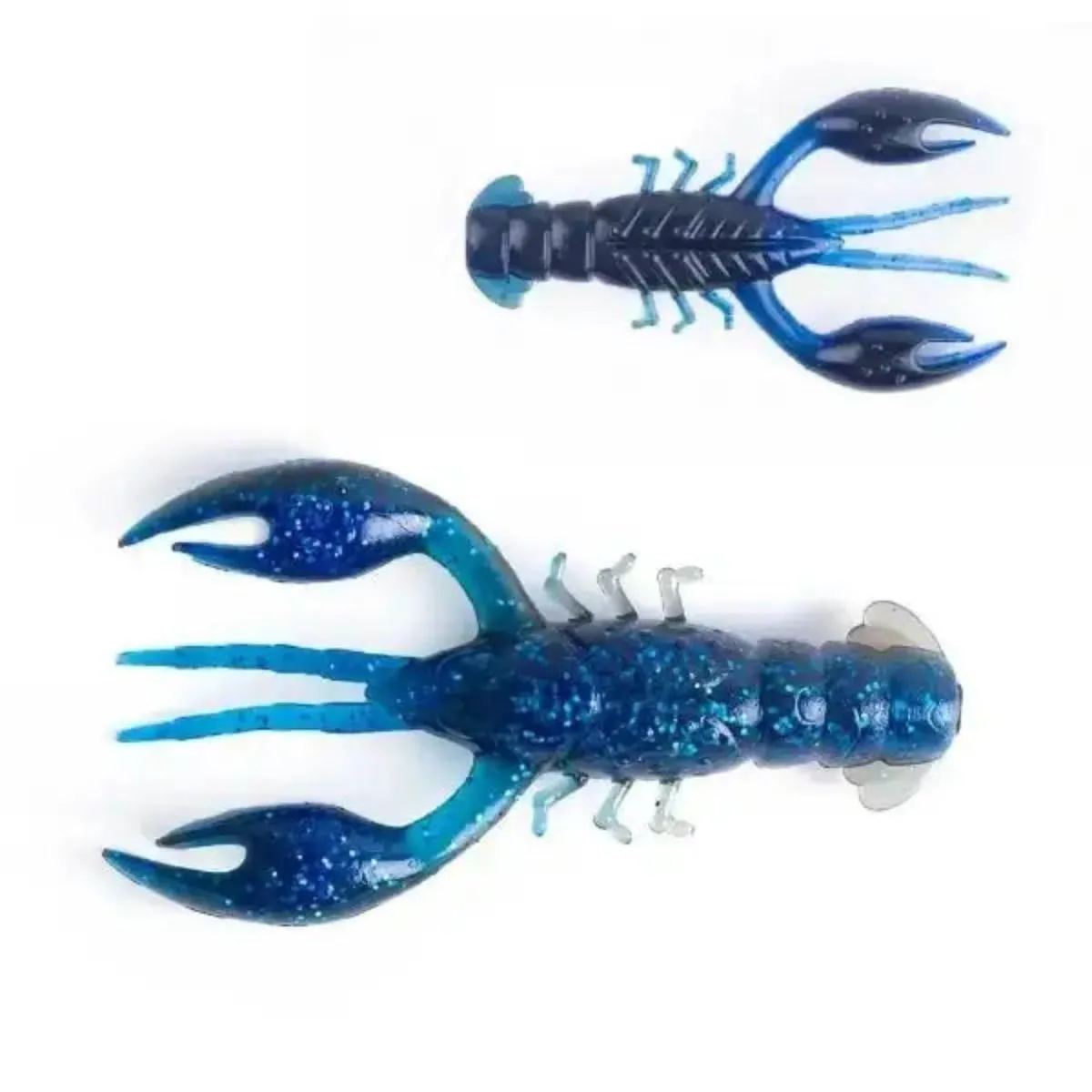Floating 65mm 4g Crawfish Larvae Soft Silicone Bait