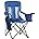 Foldable Camping Chair with Cooler Pocket  Cup Holder