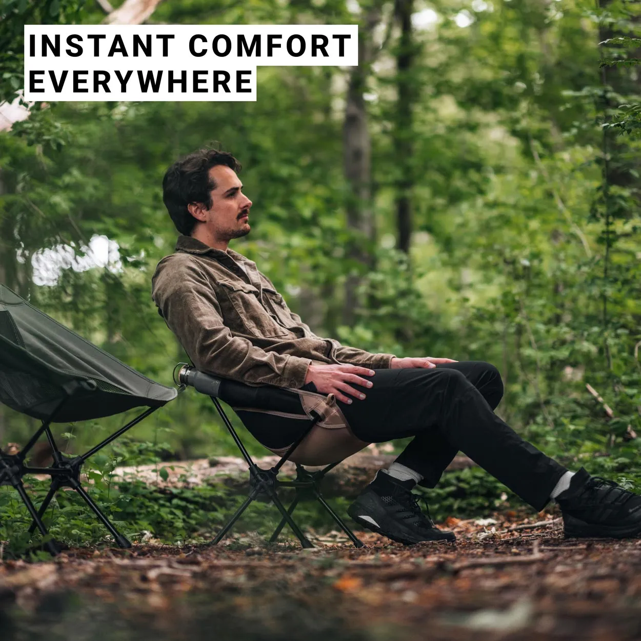 Foldable Outdoor Chair 2.0 | Dark green