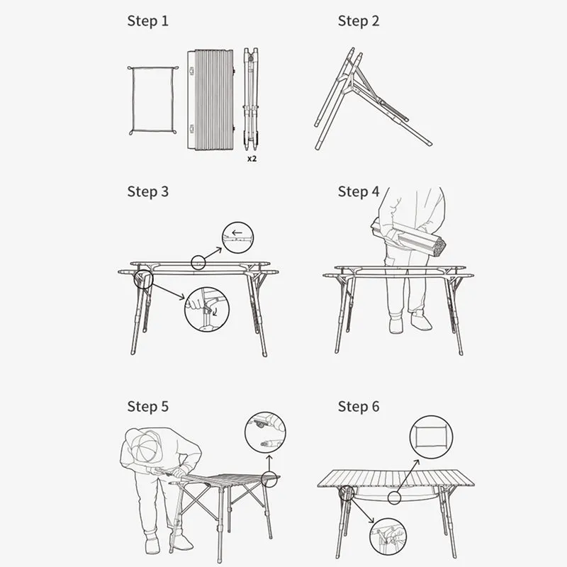 Foldable Picnic Table