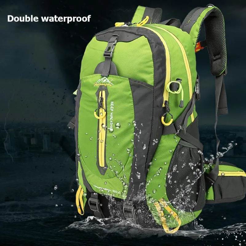 Foldable Waterproof Backpack With Rain Cover
