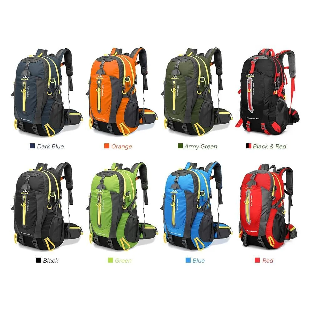 Foldable Waterproof Backpack With Rain Cover