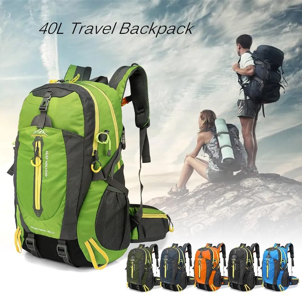 Foldable Waterproof Backpack With Rain Cover