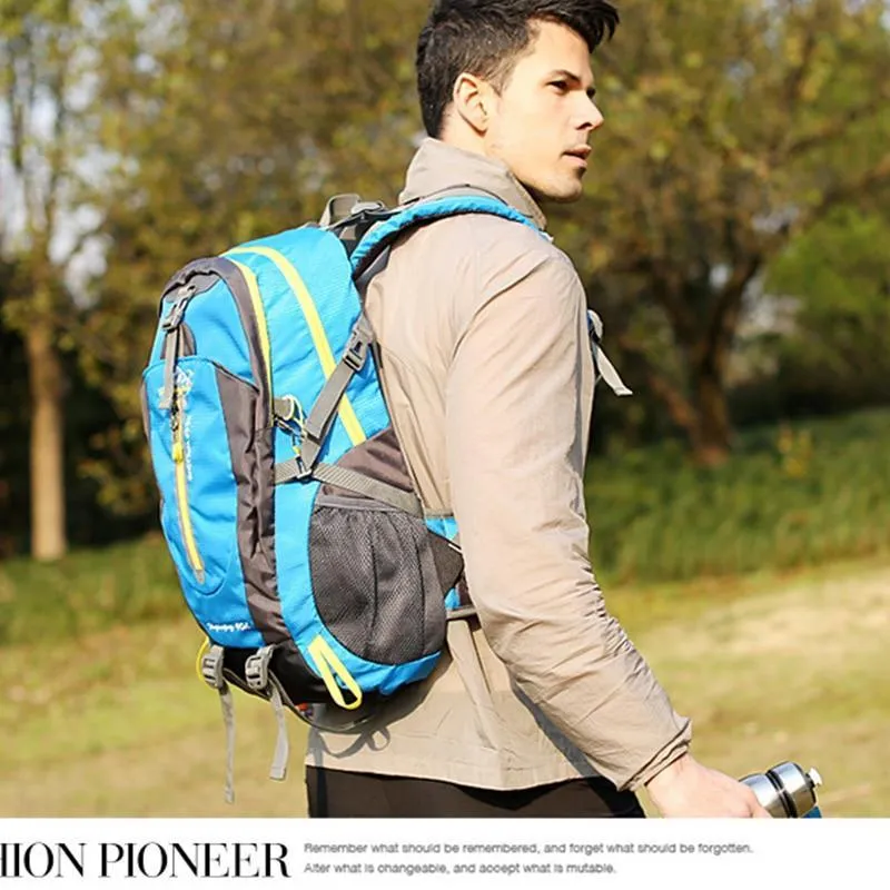 Foldable Waterproof Backpack With Rain Cover
