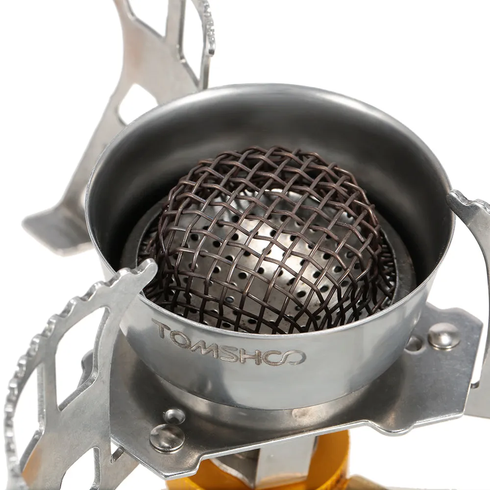 Foldable Windproof Camping Stove for Gas Canister