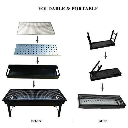 Folding BBQ Set