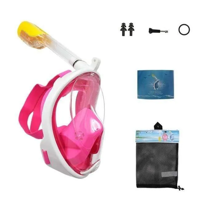 Full Face Anti Fog Diving Mask for Enhanced Underwater Vision