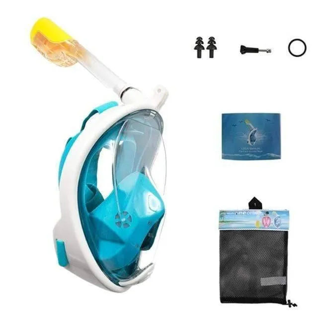 Full Face Anti Fog Diving Mask for Enhanced Underwater Vision