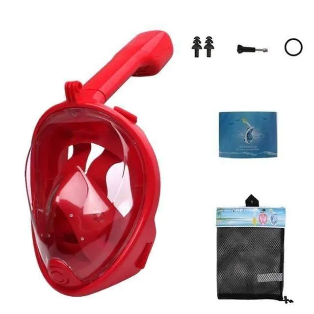 Full Face Anti Fog Diving Mask for Enhanced Underwater Vision