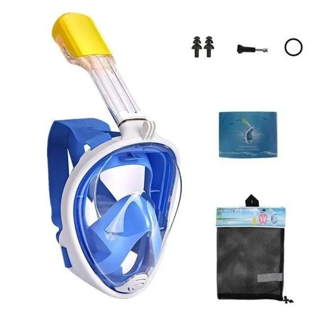 Full Face Anti Fog Diving Mask for Enhanced Underwater Vision