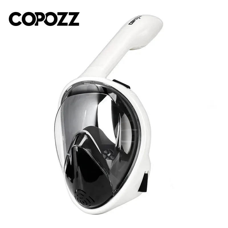 Full Face Snorkel Mask - Anti-Fog Goggles for Adults
