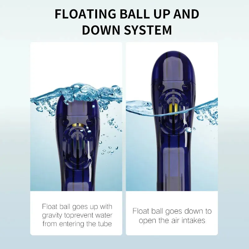 Full Face Snorkel Mask - Anti-Fog Goggles for Adults