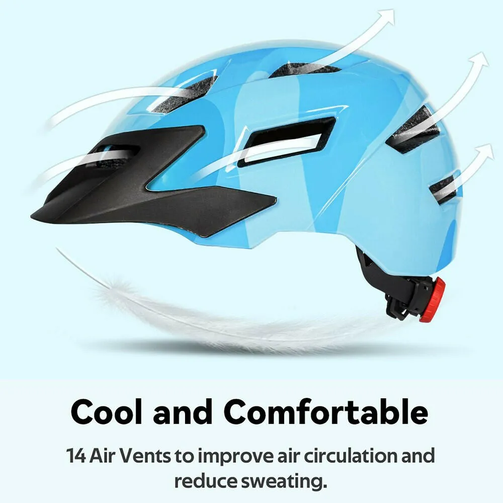 FUNWICT Kids Bicycle Helmet For Children Sports Safety Cycling Boys Girls Protection Cap MTB Balance Bike Roller Skating Helmets