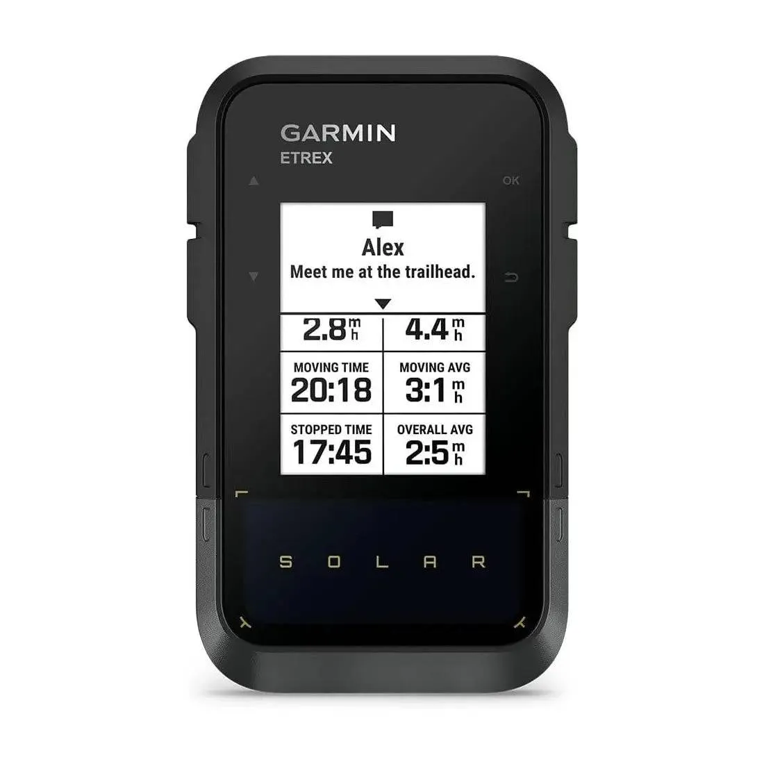 Garmin eTrex Solar Powered Hiking GPS Handheld