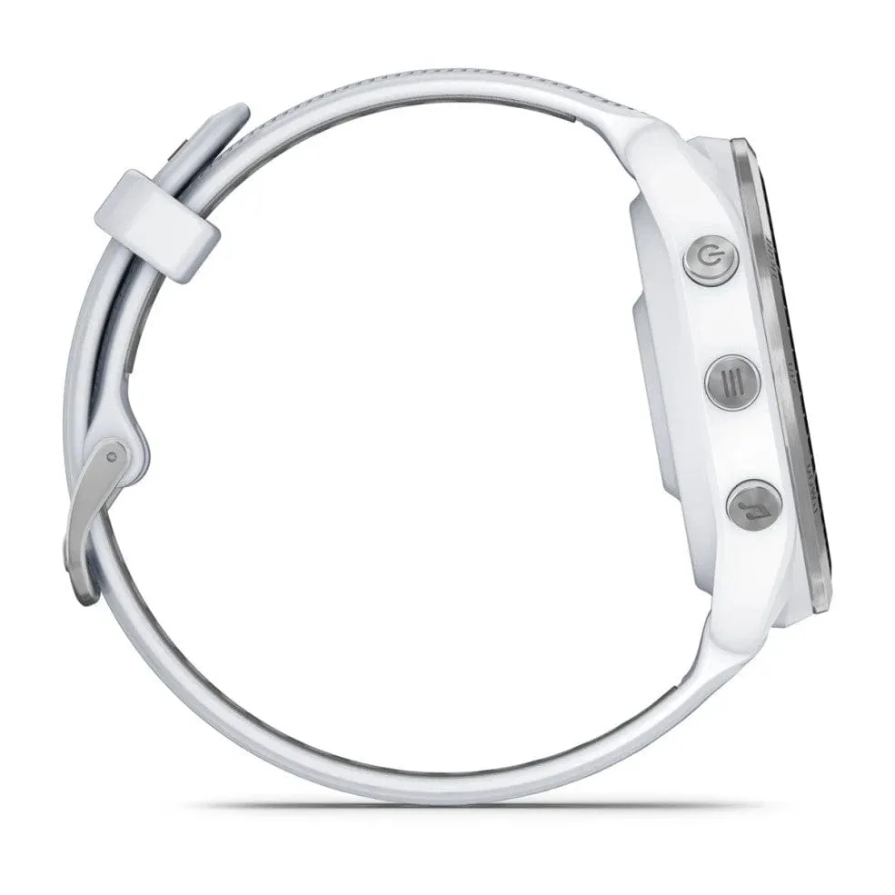 Garmin Forerunner 965 Titanium Bezel w/Whitestone/Powder Grey