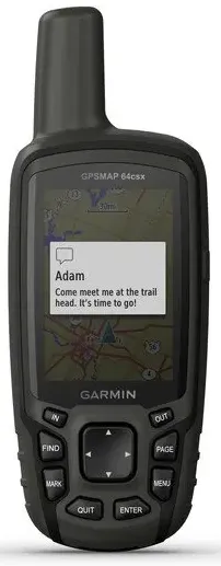 Garmin GPSMAP® 64csx Handheld GPS with Navigation Sensors and Camera