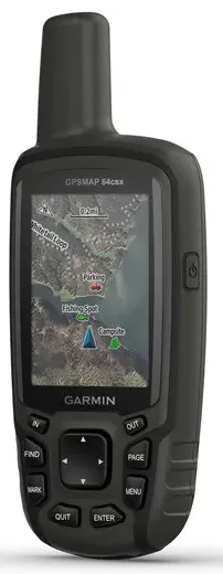 Garmin GPSMAP® 64csx Handheld GPS with Navigation Sensors and Camera