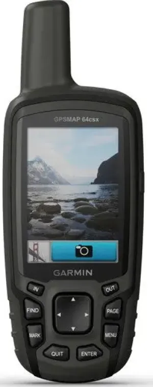Garmin GPSMAP® 64csx Handheld GPS with Navigation Sensors and Camera