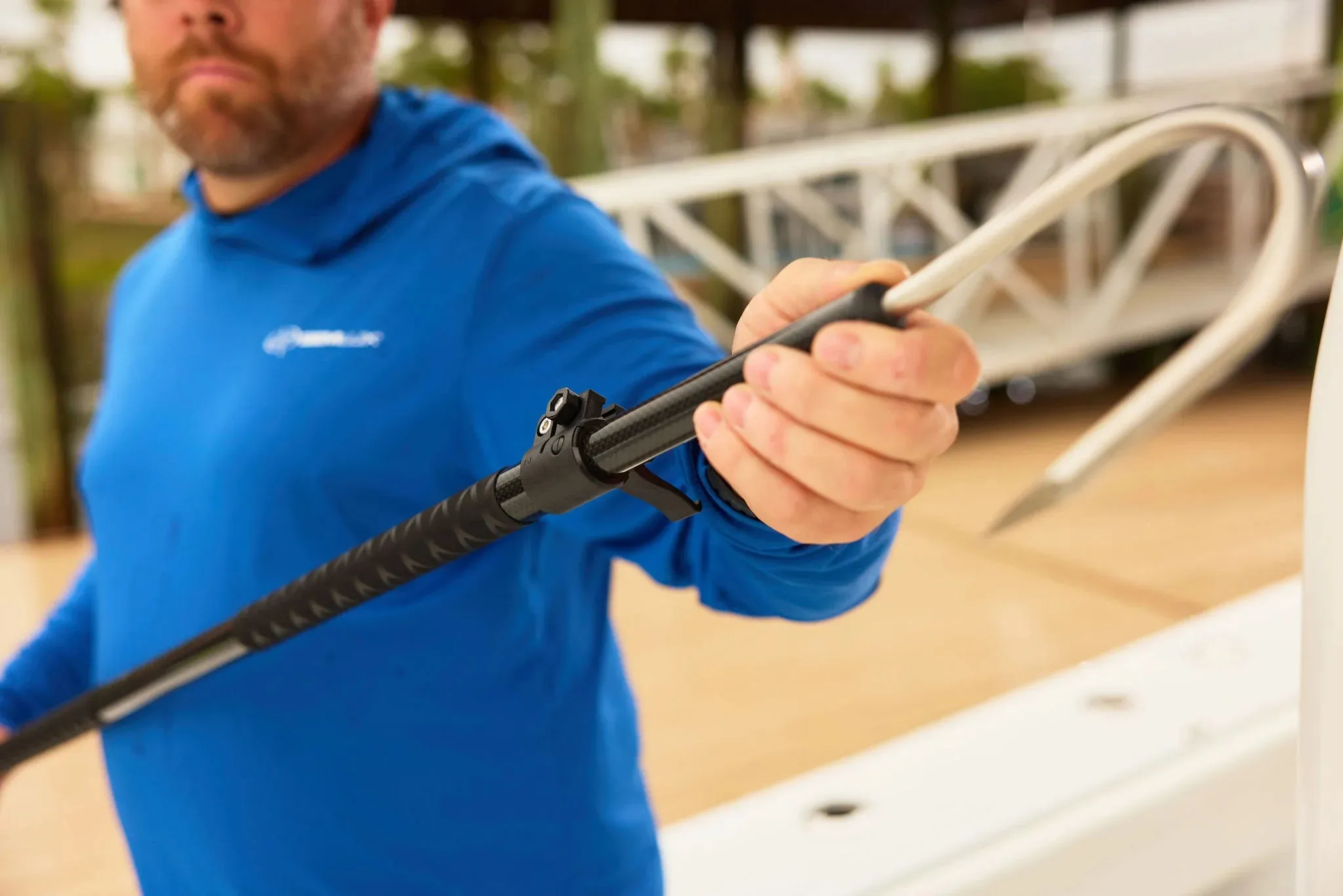 Gemlux Collapsible Carbon Fiber Gaffs | Gaff Size 6", 8" & 12" Ft | For Landing Fish