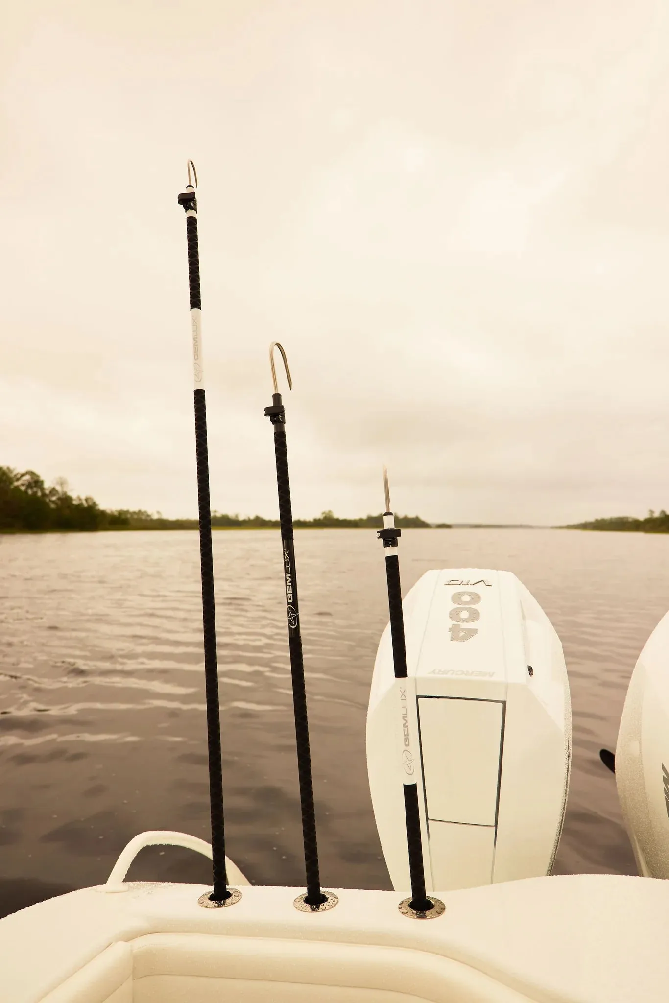Gemlux Collapsible Carbon Fiber Gaffs | Gaff Size 6", 8" & 12" Ft | For Landing Fish