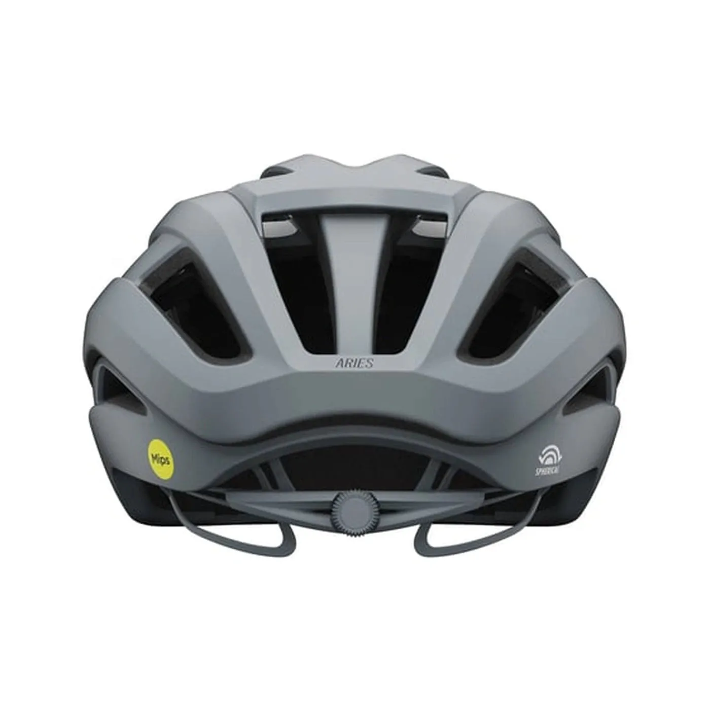 GIRO Aries Spherical Cycling Helmet - Grey Matt