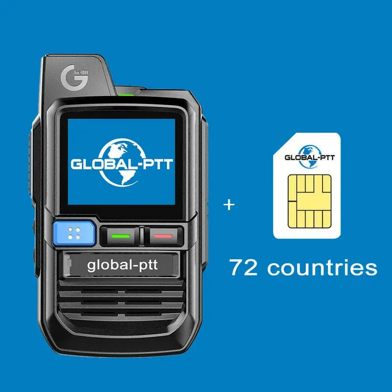 global-ptt global walkie talkie Wurui G0 POC mini radio commutator radios long range phones profesional Two-way radio internet