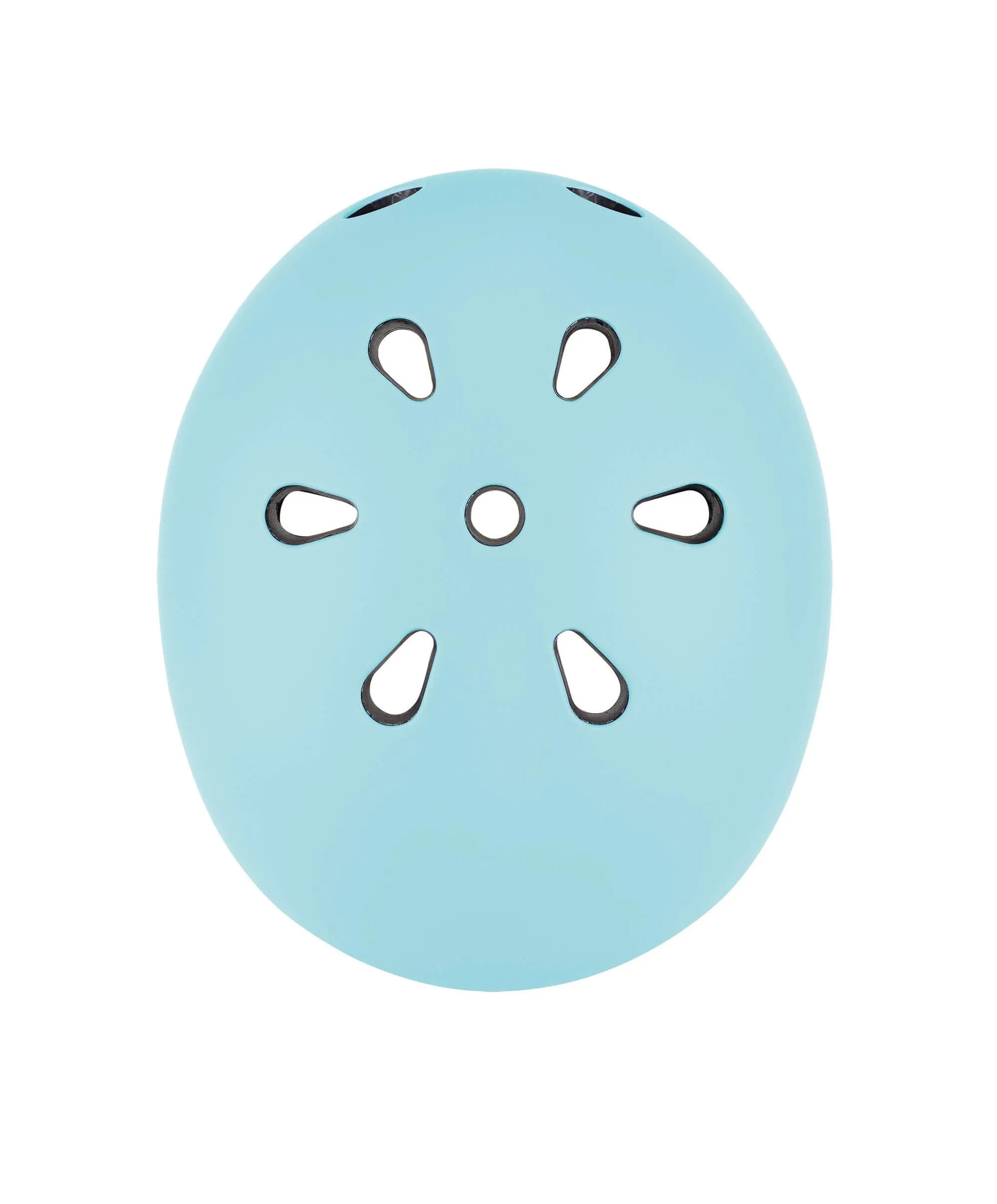 Globber GO-UP Lights Helmet - Pastel Blue