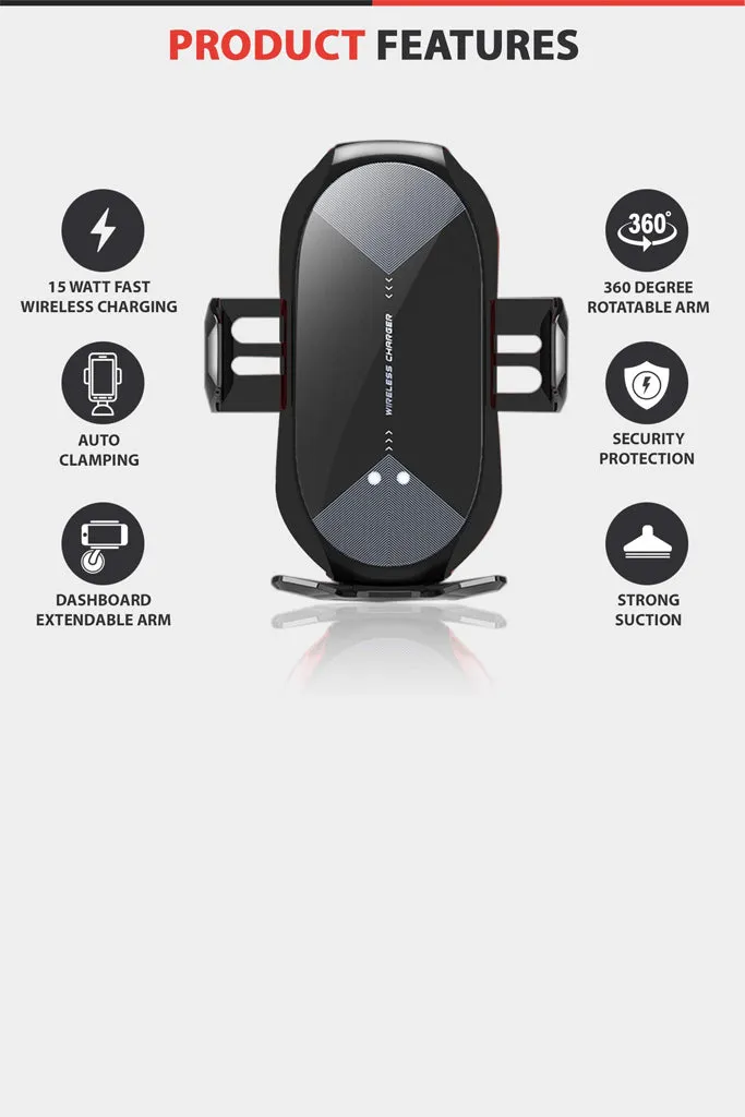 GoMechanic Accessories Brevi B2 Wireless Mobile Charger Black
