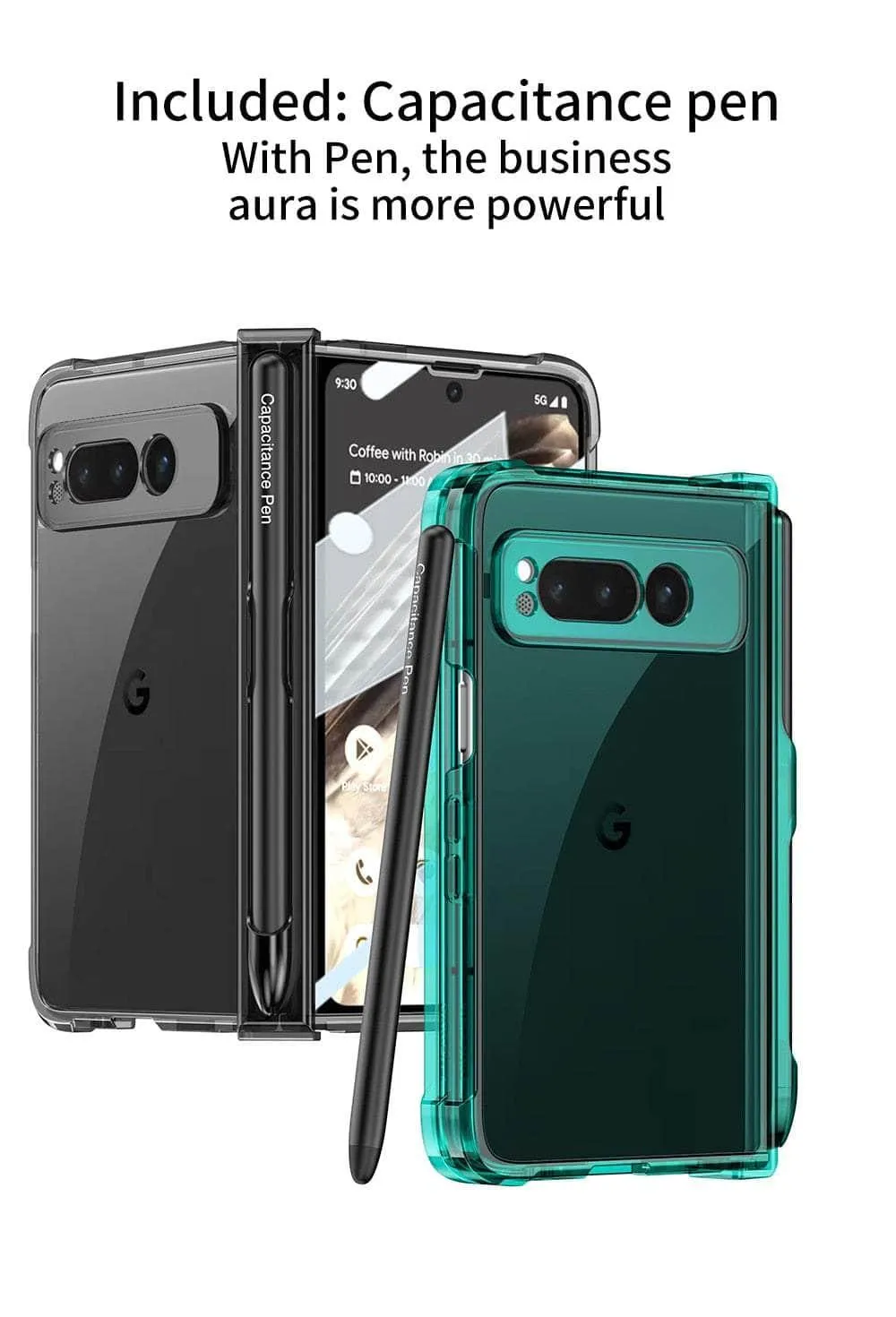 Google Pixel Fold 1 Pen Holder Shockproof Case