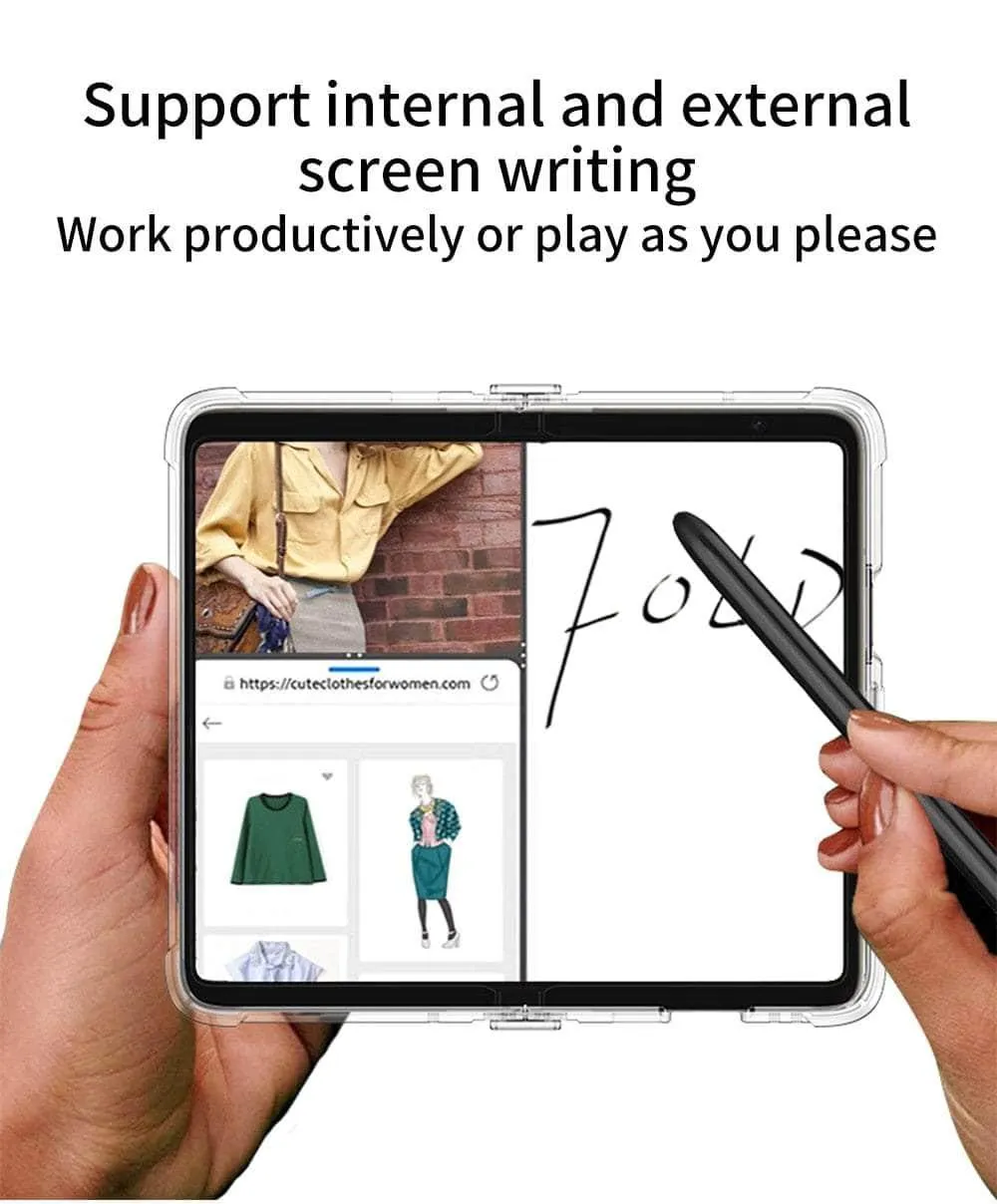 Google Pixel Fold 1 Pen Holder Shockproof Case