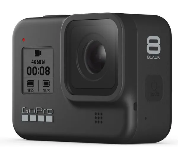 GOPRO HERO8 Black 4K Ultra HD Action Camera - Pristine