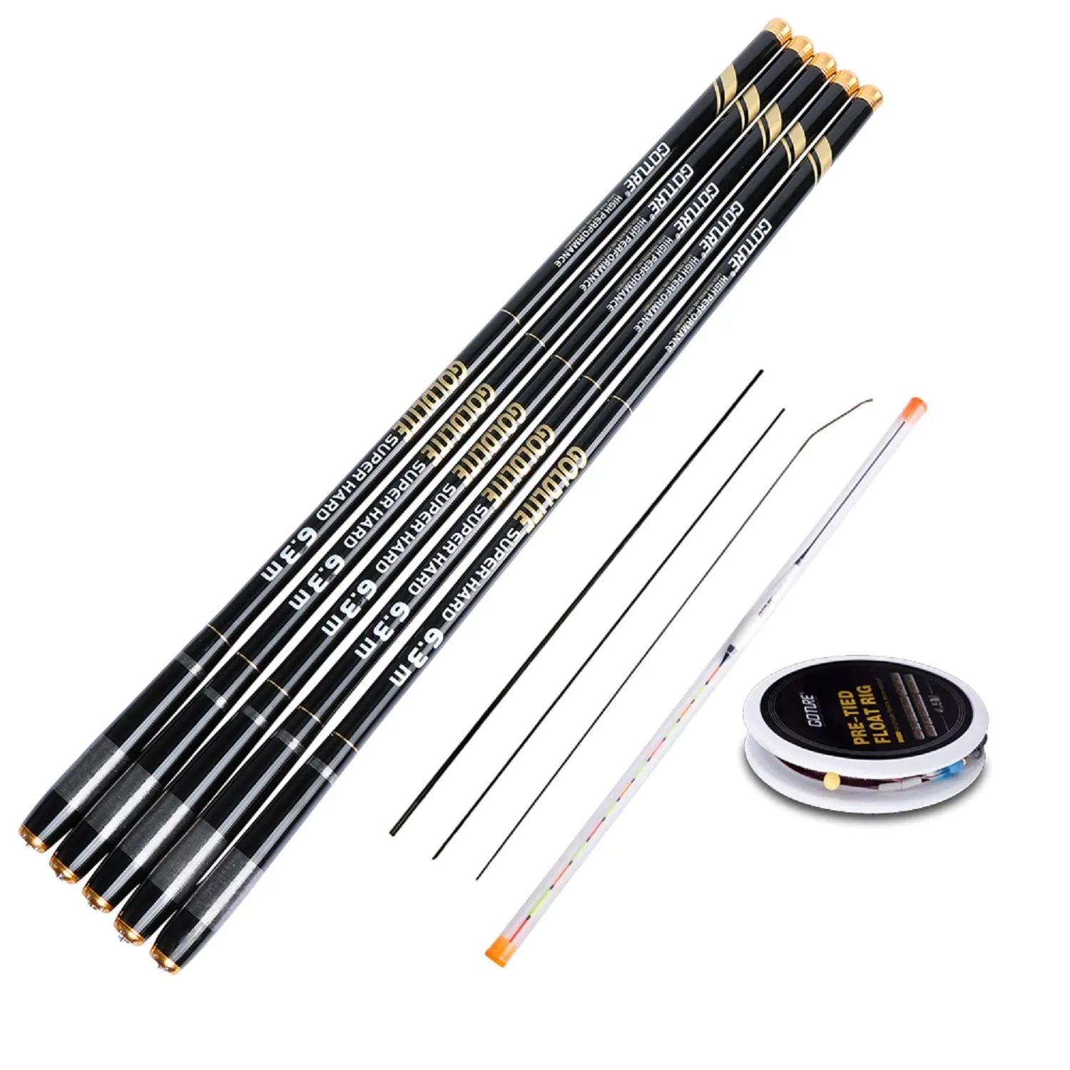Goture Telescopic Tenkara Fishing Rod, Ultralight Travel Fishing Rod