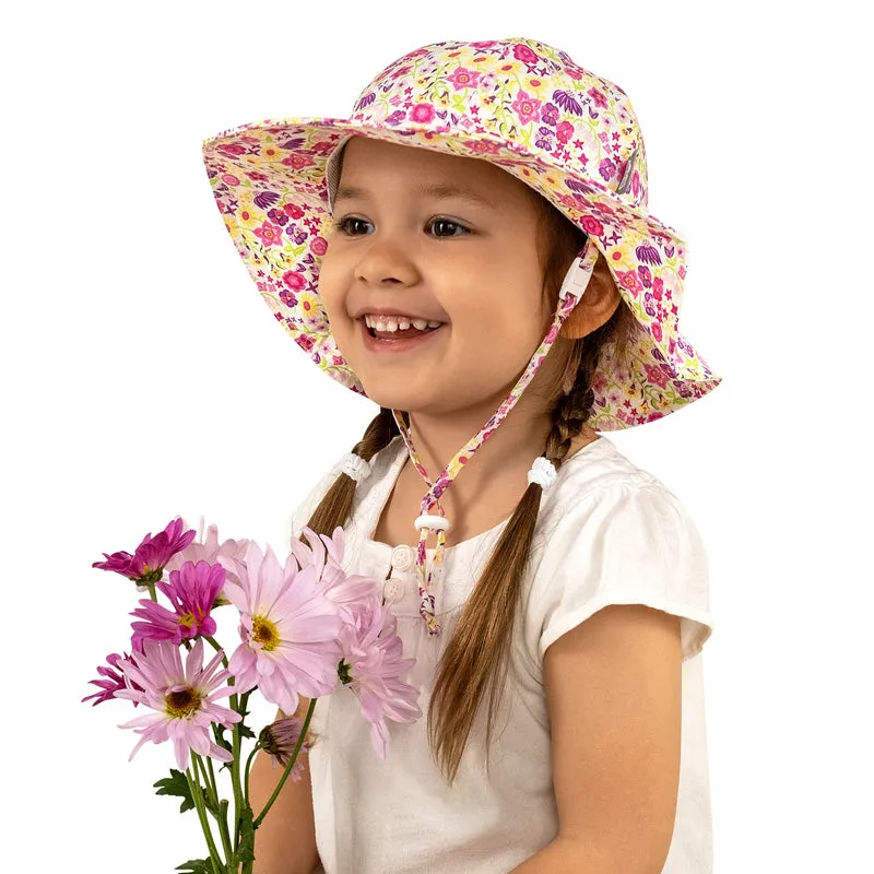Gro-With-Me® Cotton Floppy Hat - Wildflower