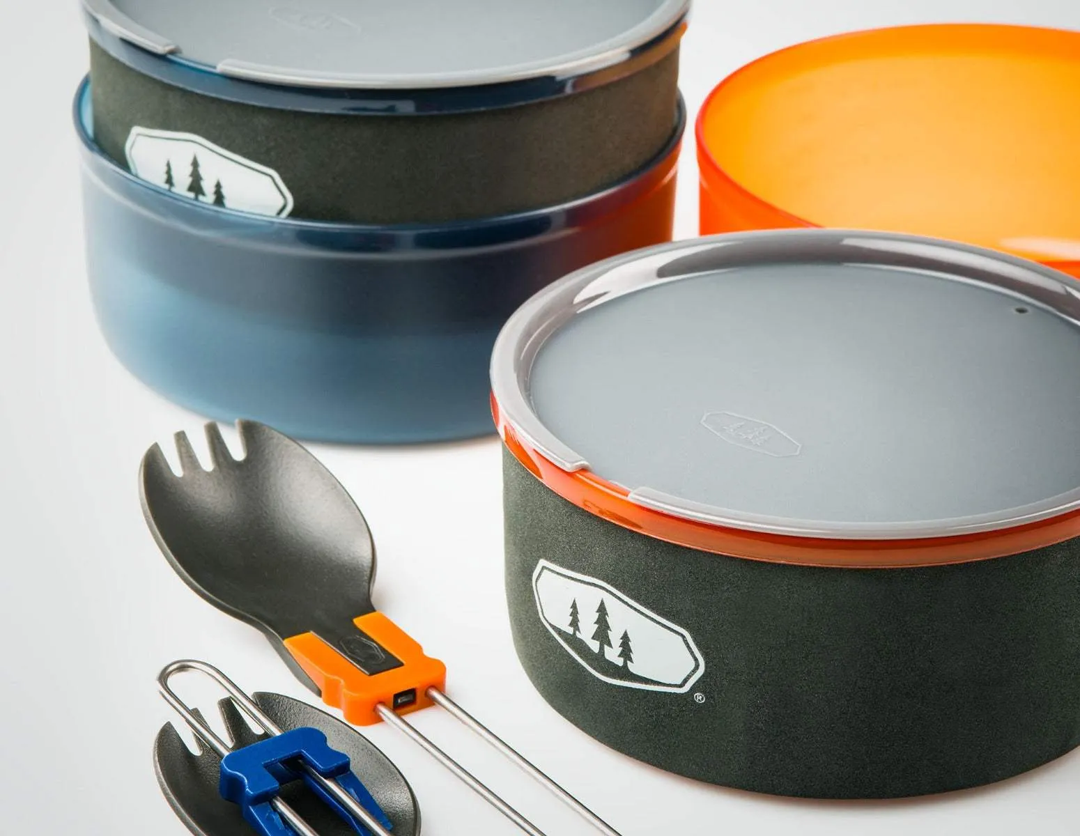GSI Outdoors Pinaccle Dualist HS Complete Cooking & Eating Set Camping Ware