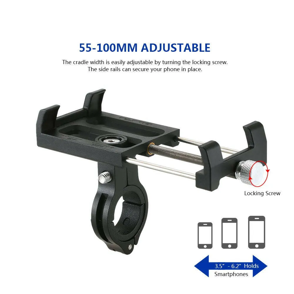GUB Anti-Slip Bicycle Adjustable 360¡ã Rotatable Phone Holder