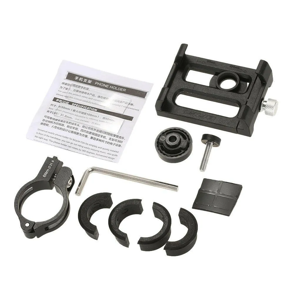 GUB Anti-Slip Bicycle Adjustable 360¡ã Rotatable Phone Holder