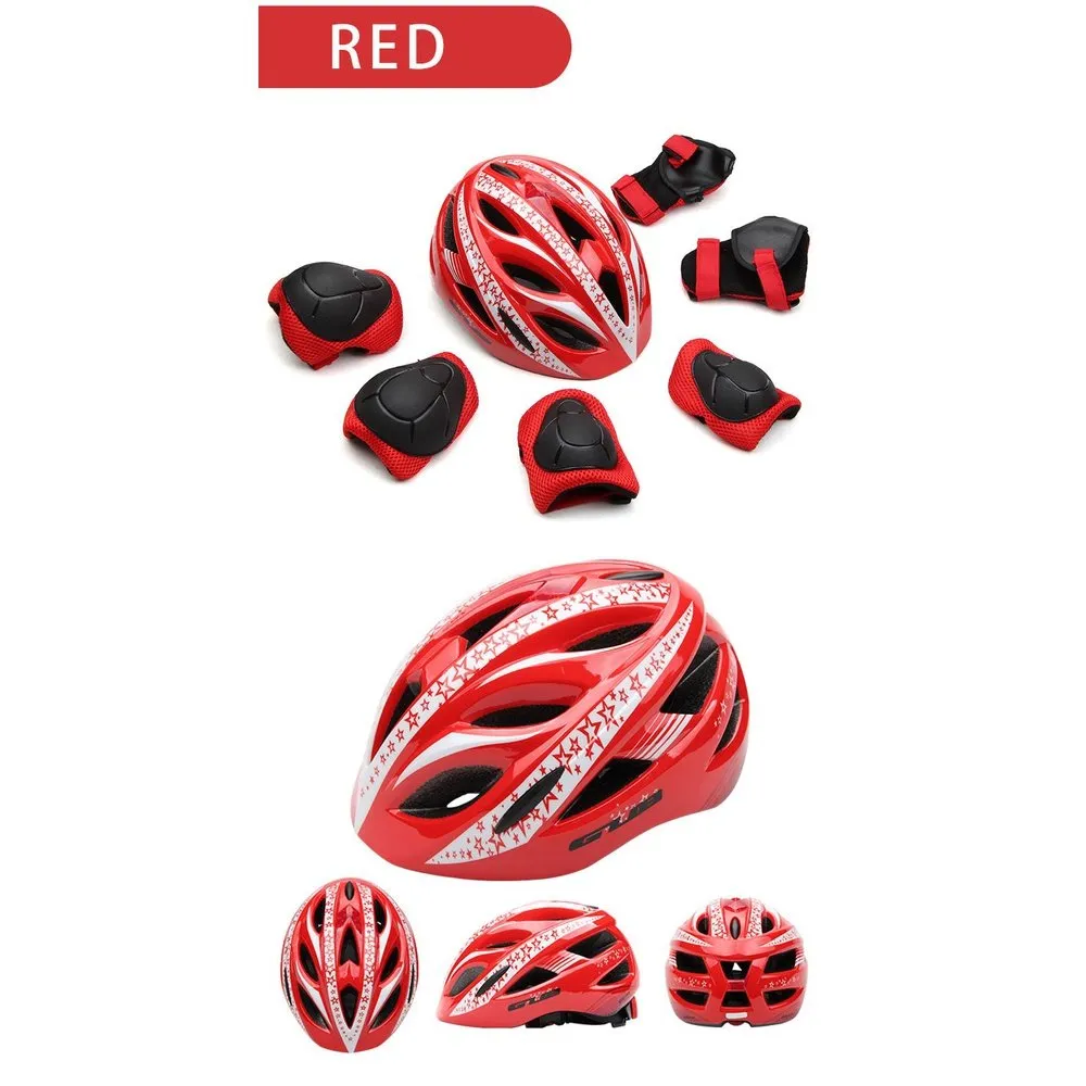 GUB Star Kids Bicycle and Skating top-quality Size 47-52 CM Sports Helmet with Protective Pads [WS]