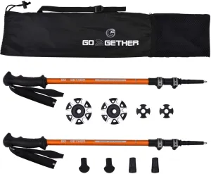 GV 3 Piece Go2gether Aluminum Trekking Pole with Carry Bag
